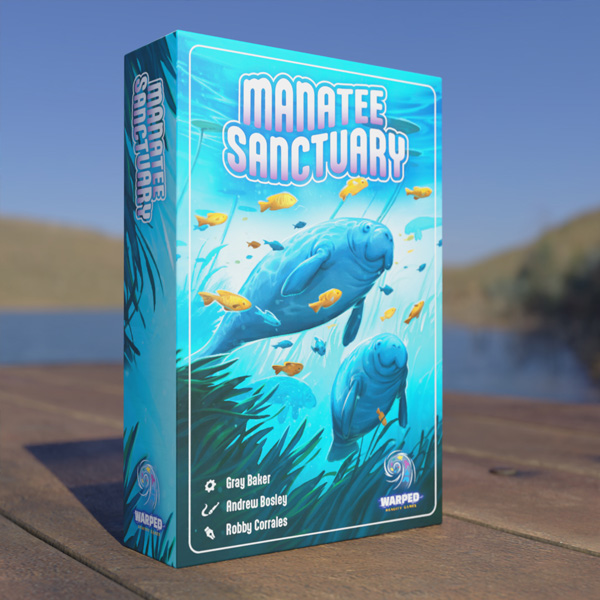 Warped Reality Manatee Sanctuary desková hra kapustňáci