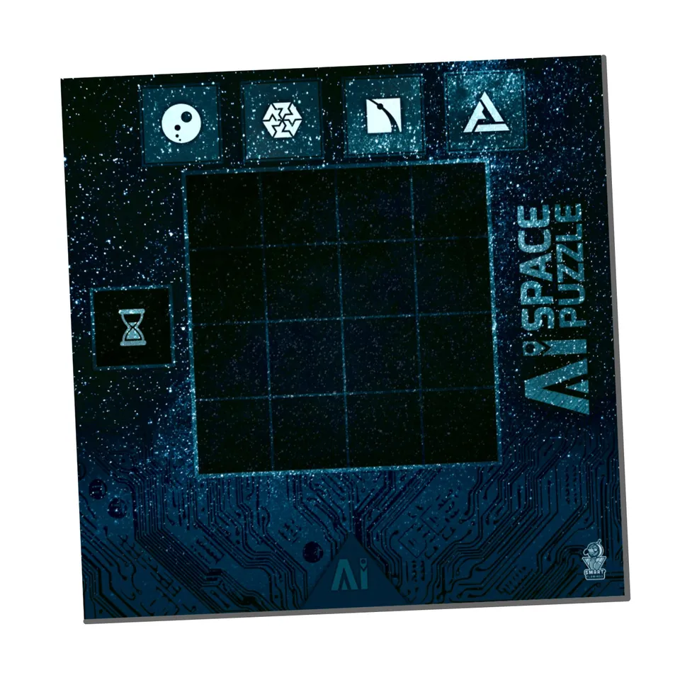 Smart Flamingo AI Space Puzzle podložka herní playmat