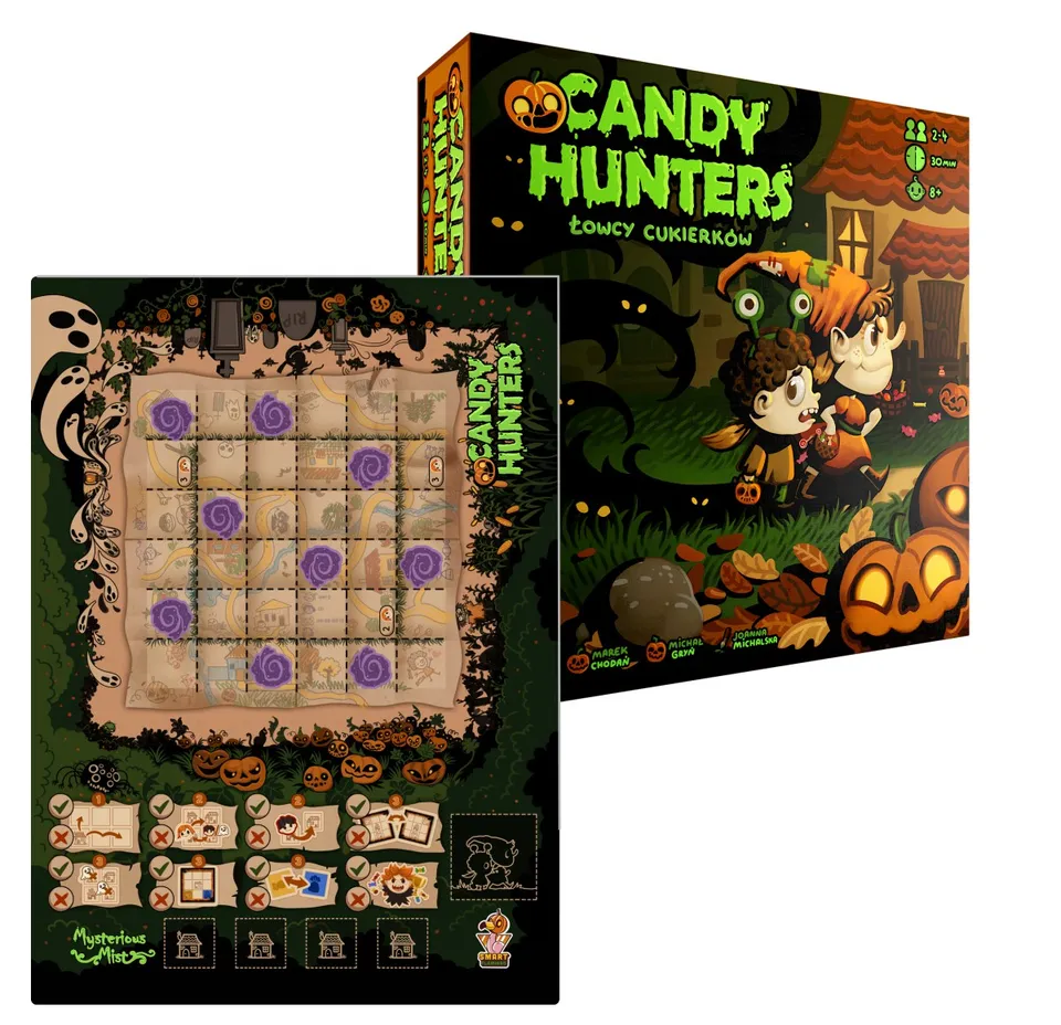 Smart Flamingo Candy Hunters desková hra + Mysterious Mist