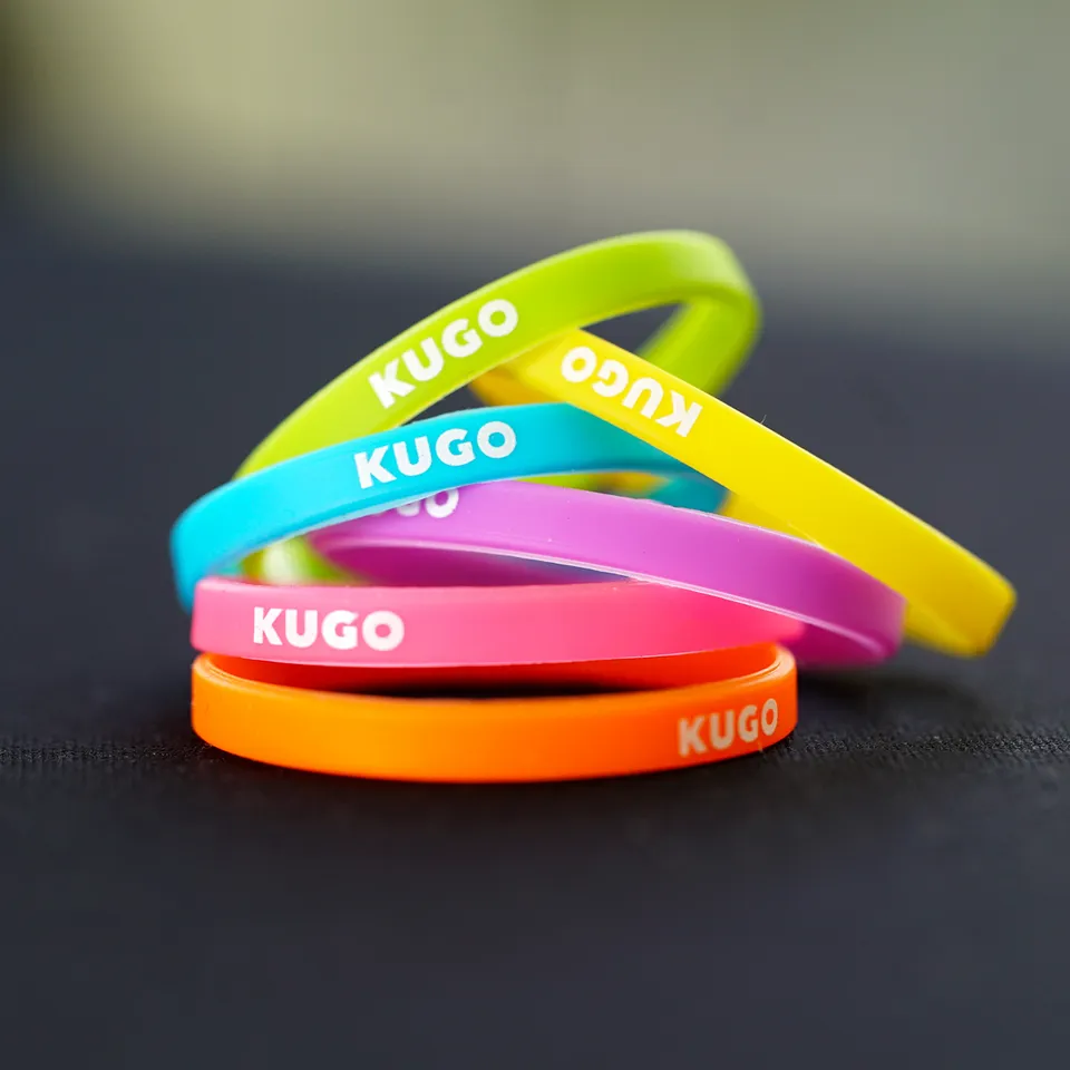 KUGO games Digit Dodgems silikonové kroužky 6 ks