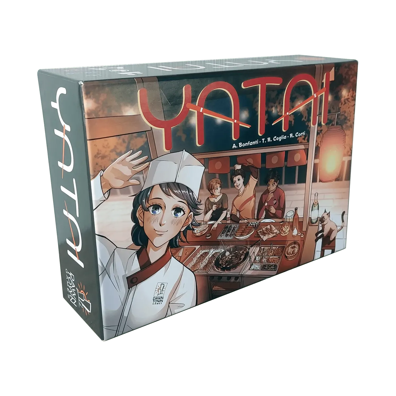 Dawn Town Games Yatai desková hra základní hra Japonsko