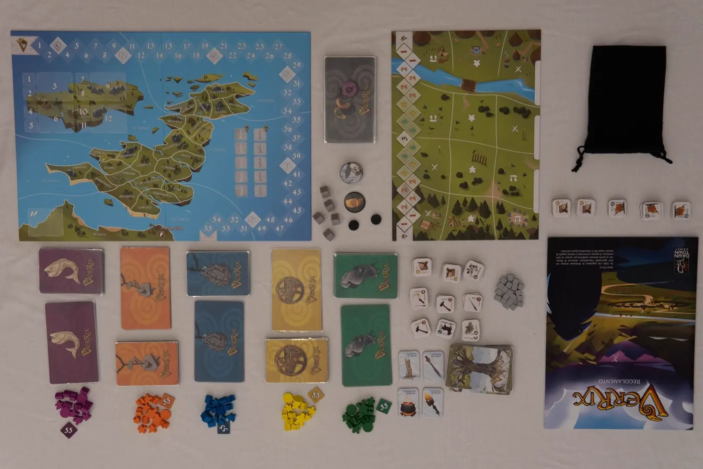 Dawn Town Games Verrix desková hra základní hra fantasy