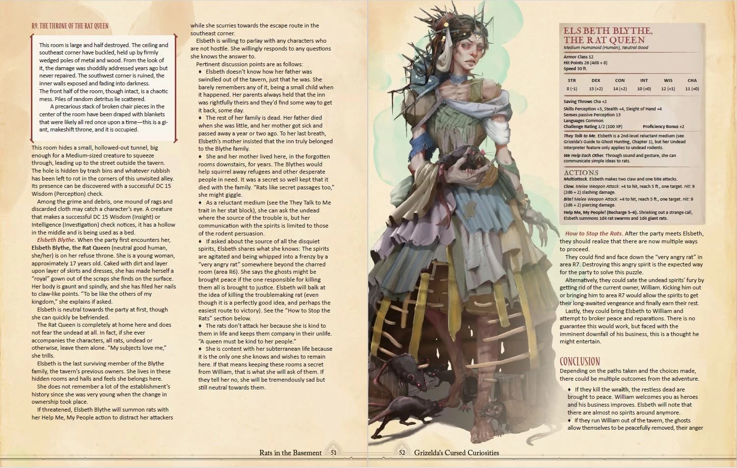 Grimlord Games Grizelda’s Cursed Curiosities dobrodružství PDF