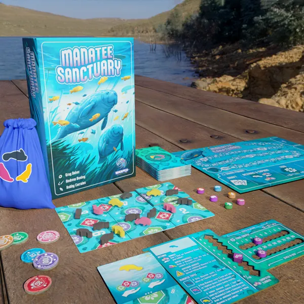 Warped Reality Manatee Sanctuary desková hra kapustňáci
