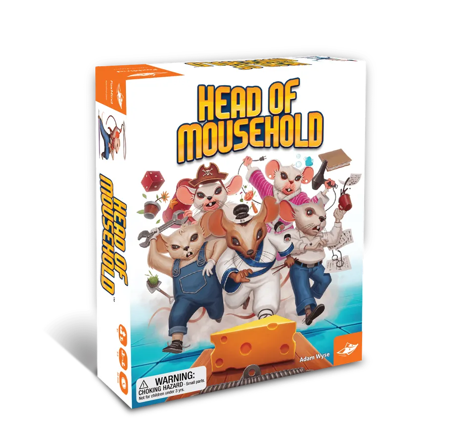 FoxMind Head of Mousehold desková hra pro děti