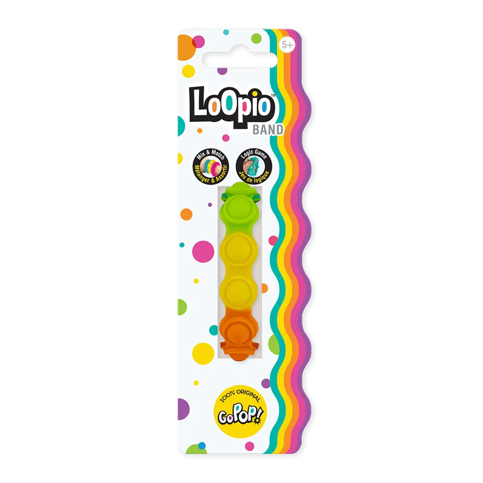 FoxMind Go Pop Loopio antistresová hra silikonová