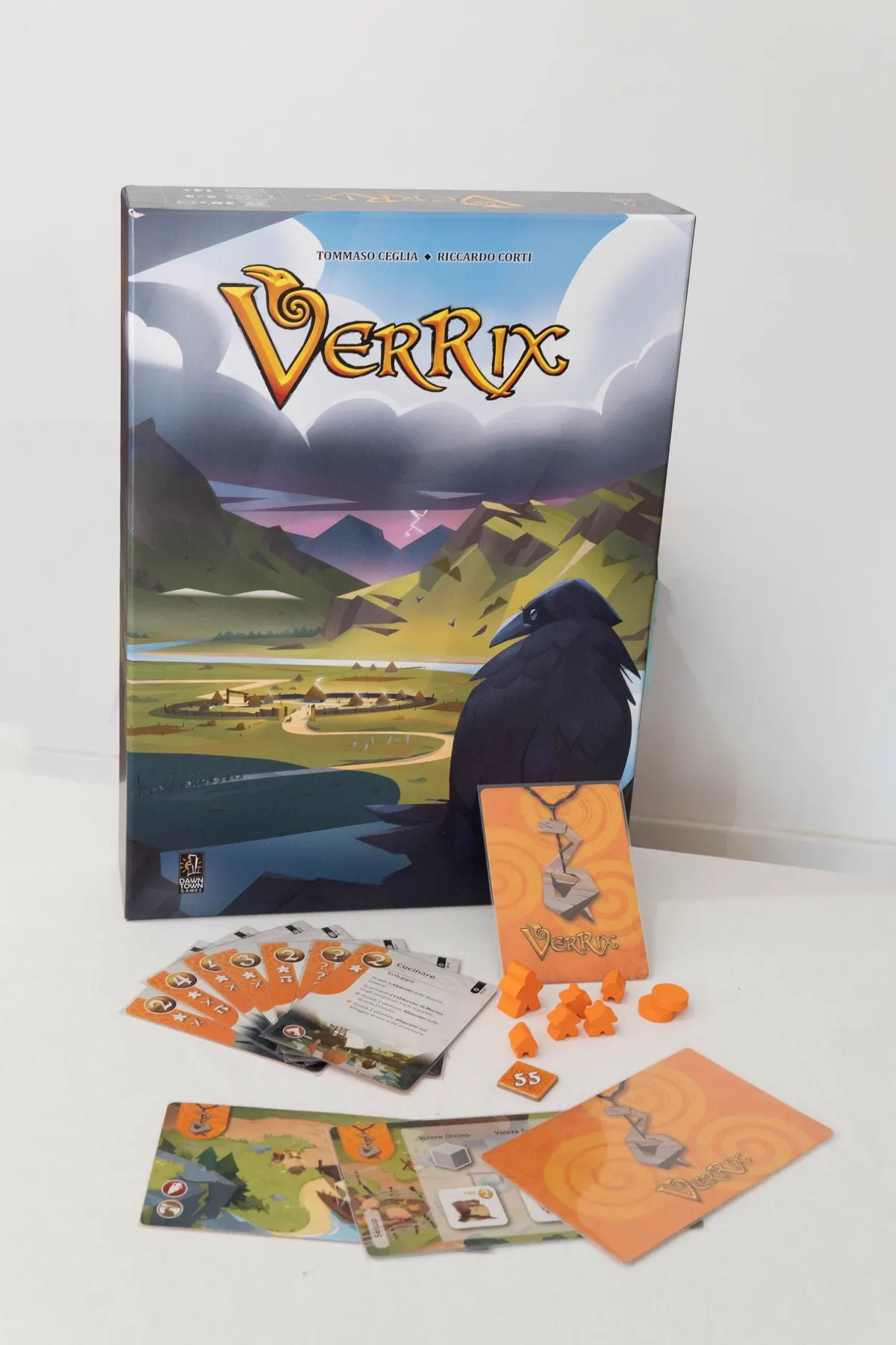 Dawn Town Games Verrix desková hra základní hra fantasy
