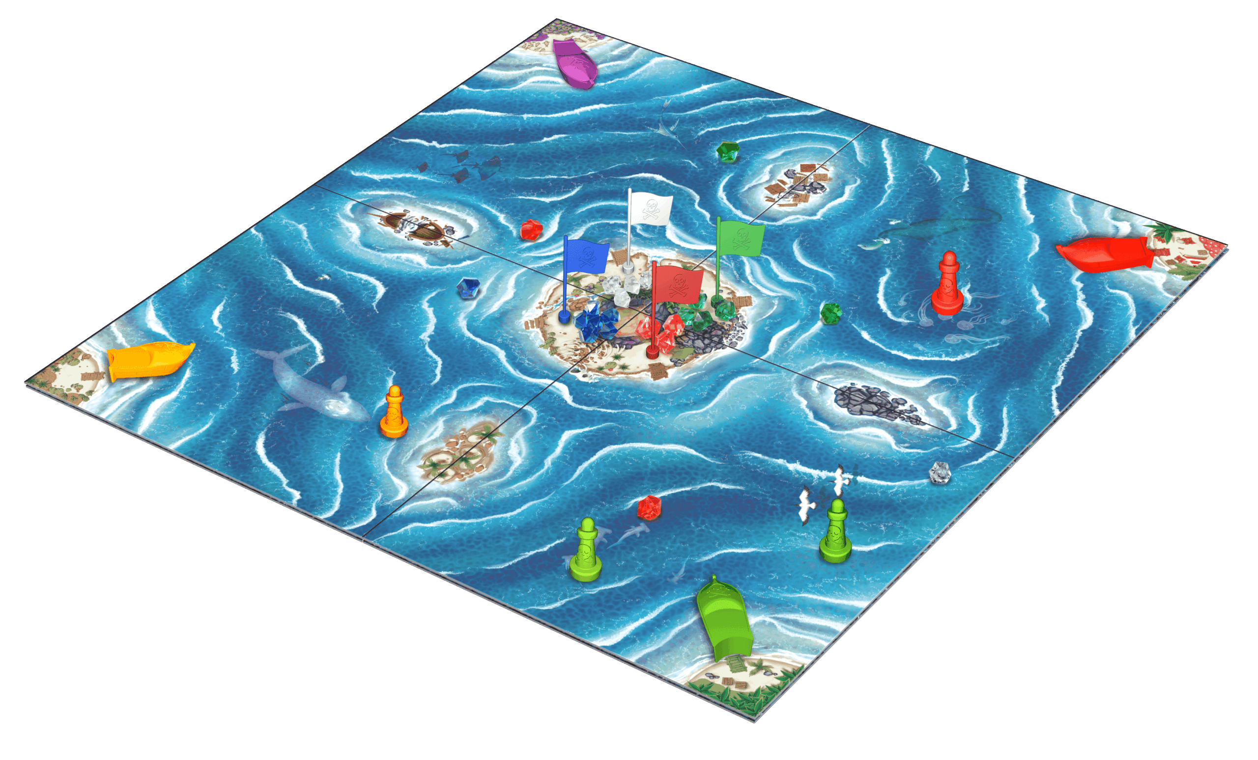 FoxMind Bermuda Pirates magnetická desková hra