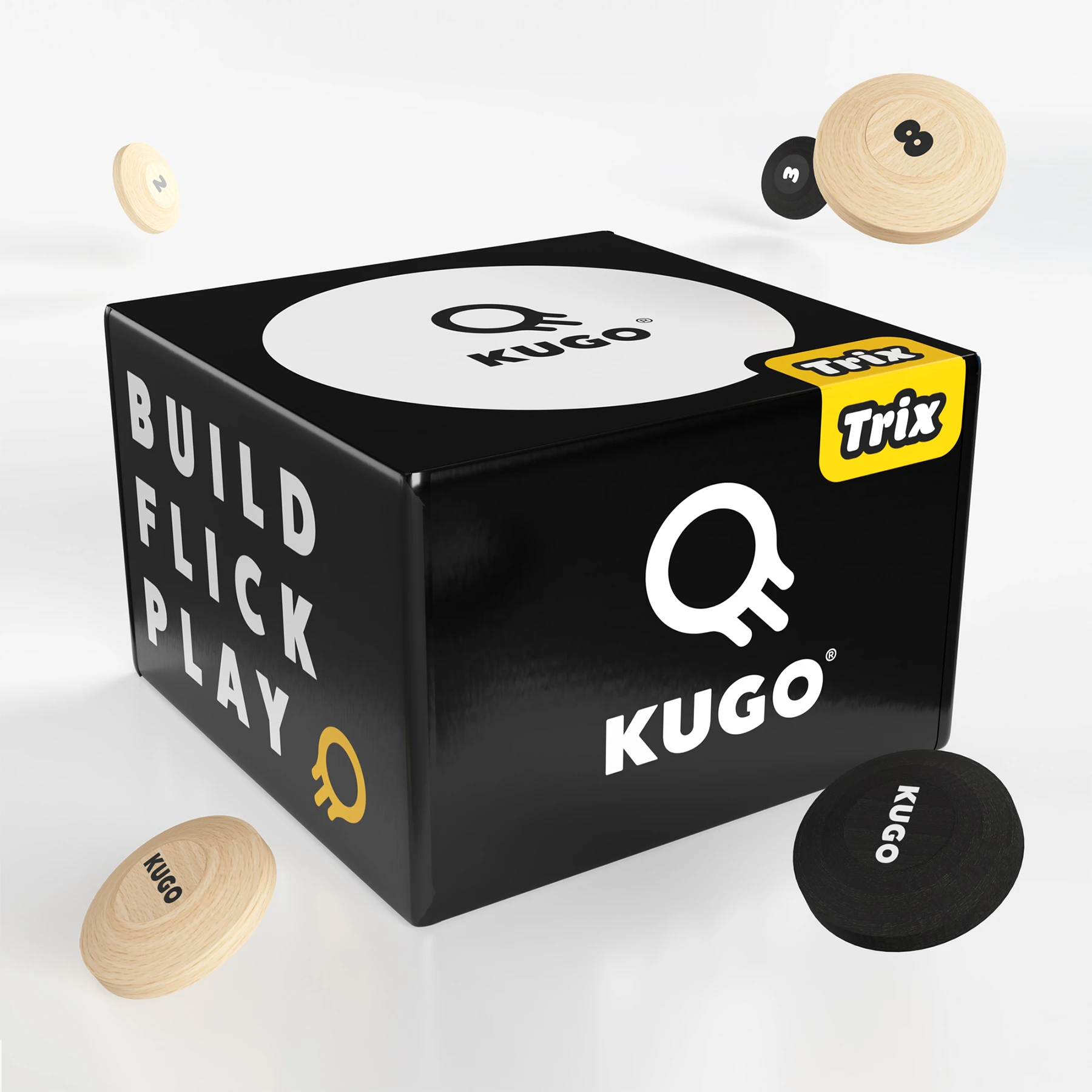 KUGO games Trick Starter Bundle cvrnkací hra Trix + puky