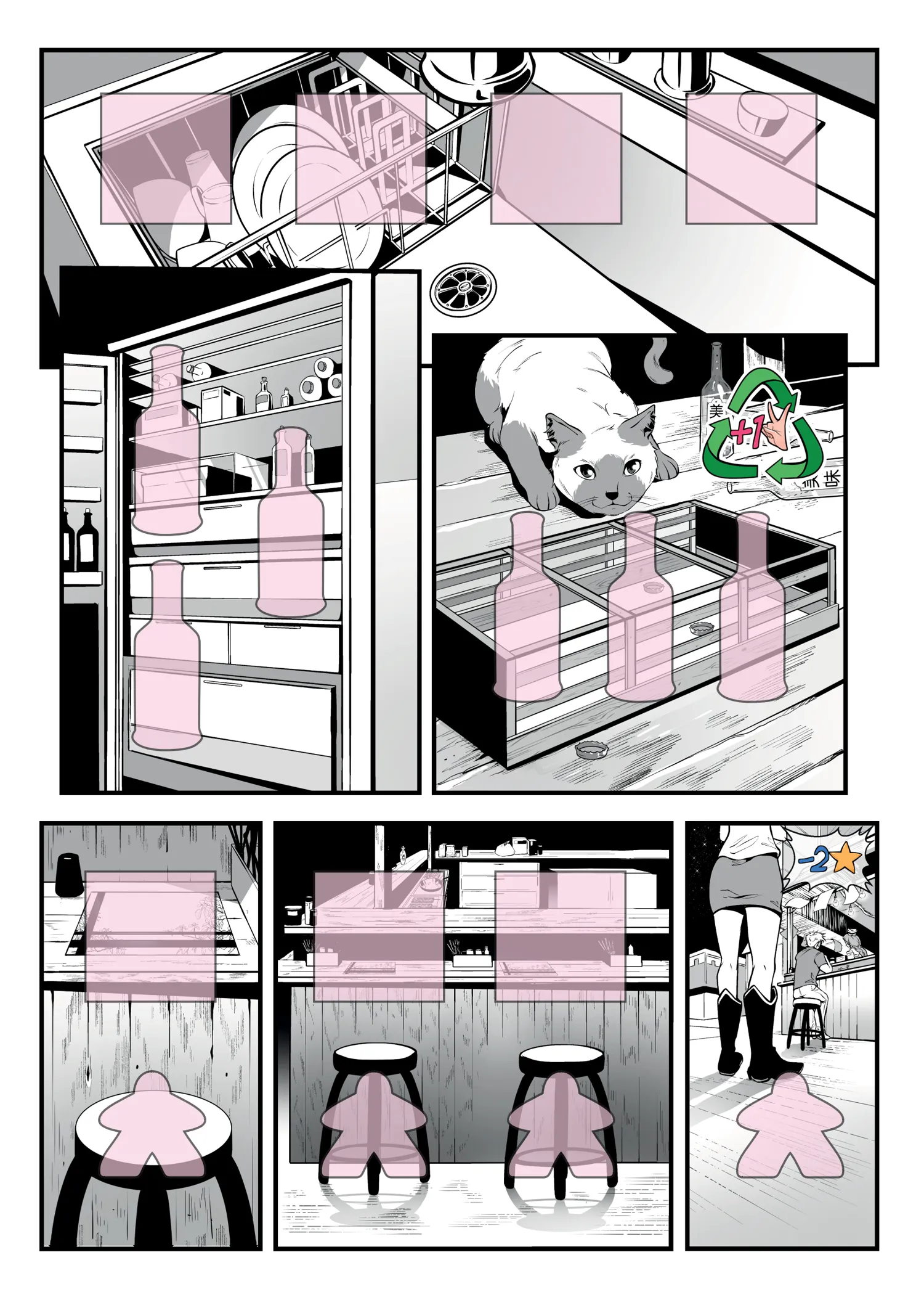 Dawn Town Games Yatai desková hra základní hra Japonsko