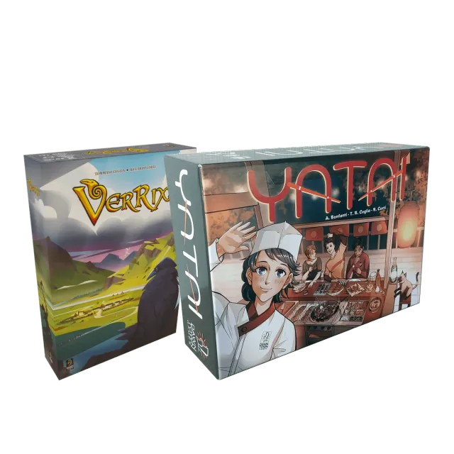 Dawn Town Games Yatai + Verrix Bundle deskové hry set 2 her