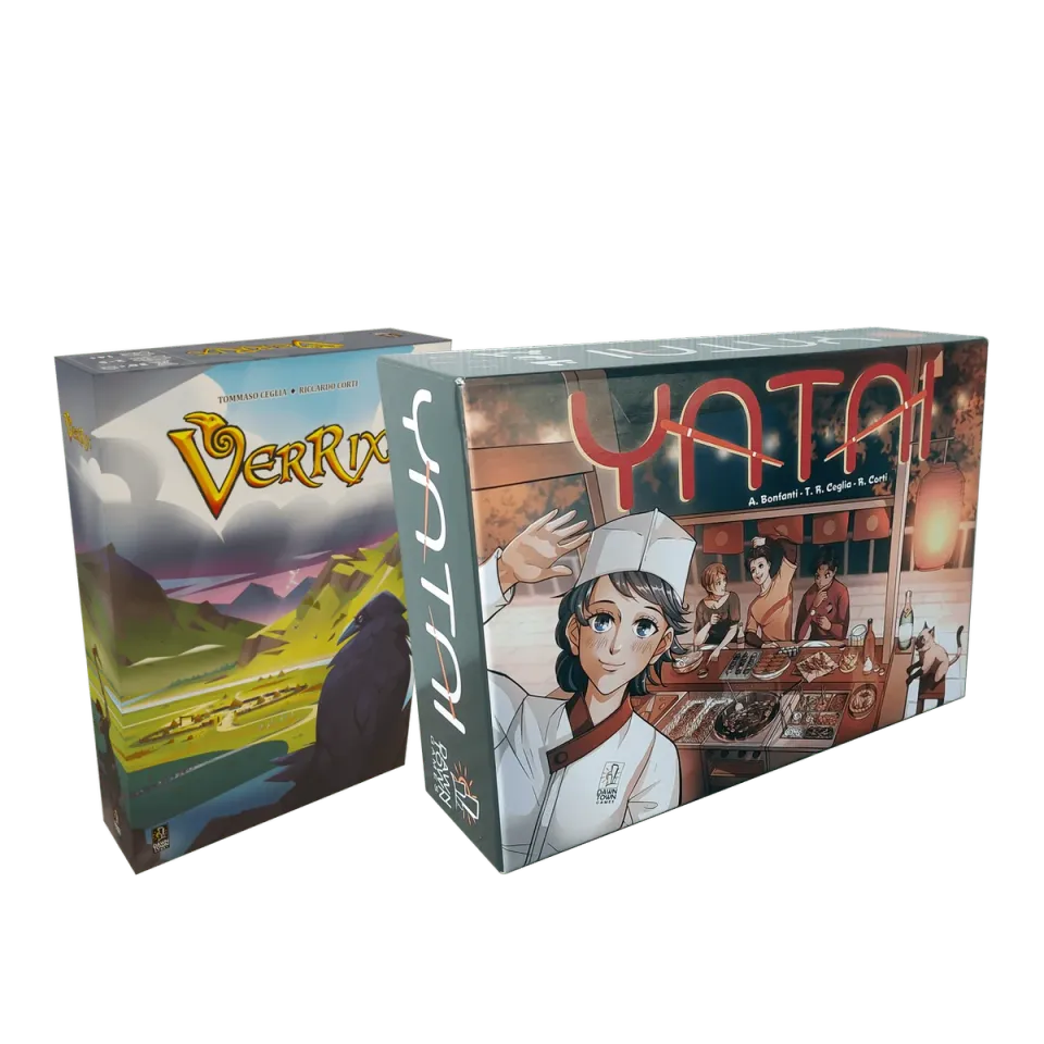Dawn Town Games Yatai + Verrix Bundle deskové hry set 2 her