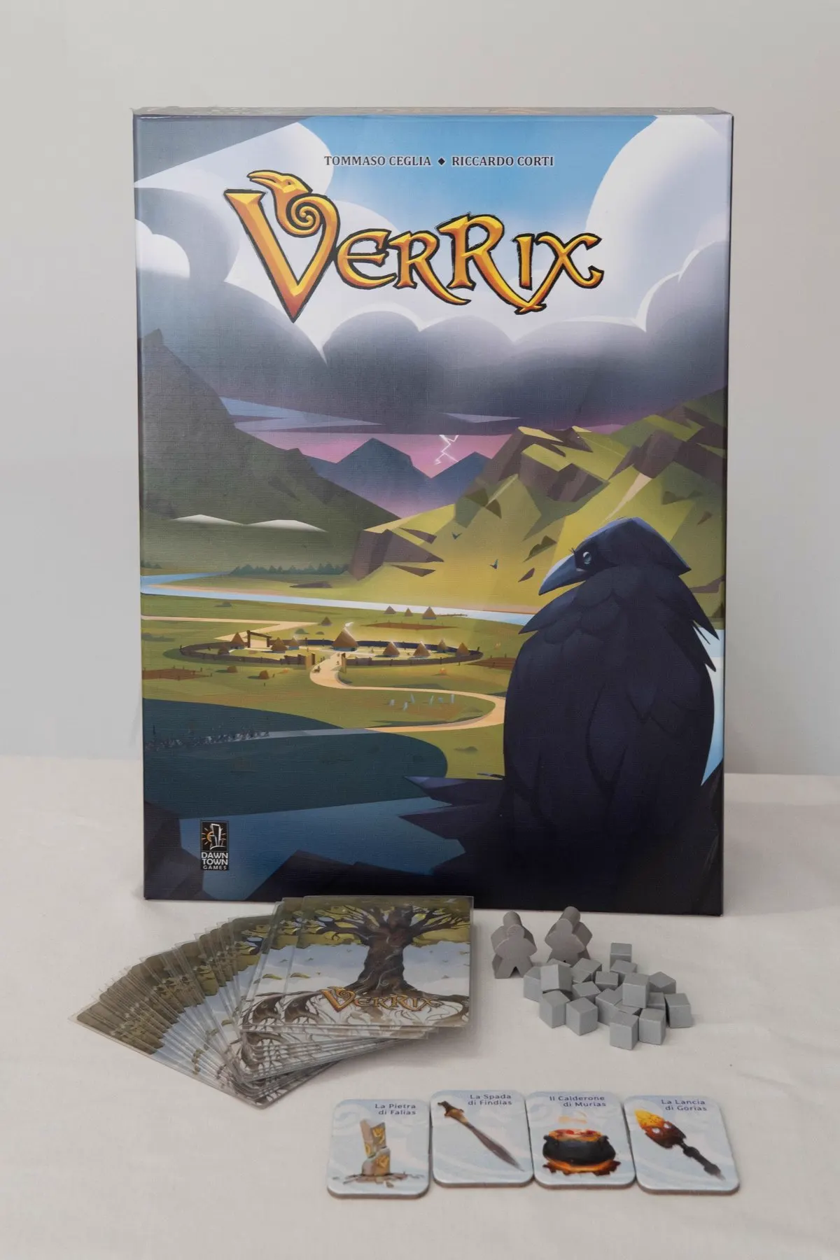 Dawn Town Games Verrix desková hra základní hra fantasy