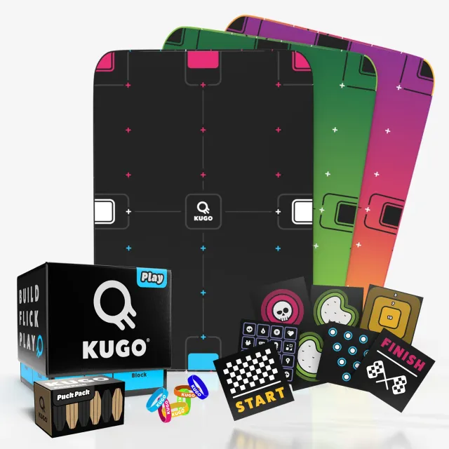 KUGO All-In velký cvrnkací herní set s podložkou
