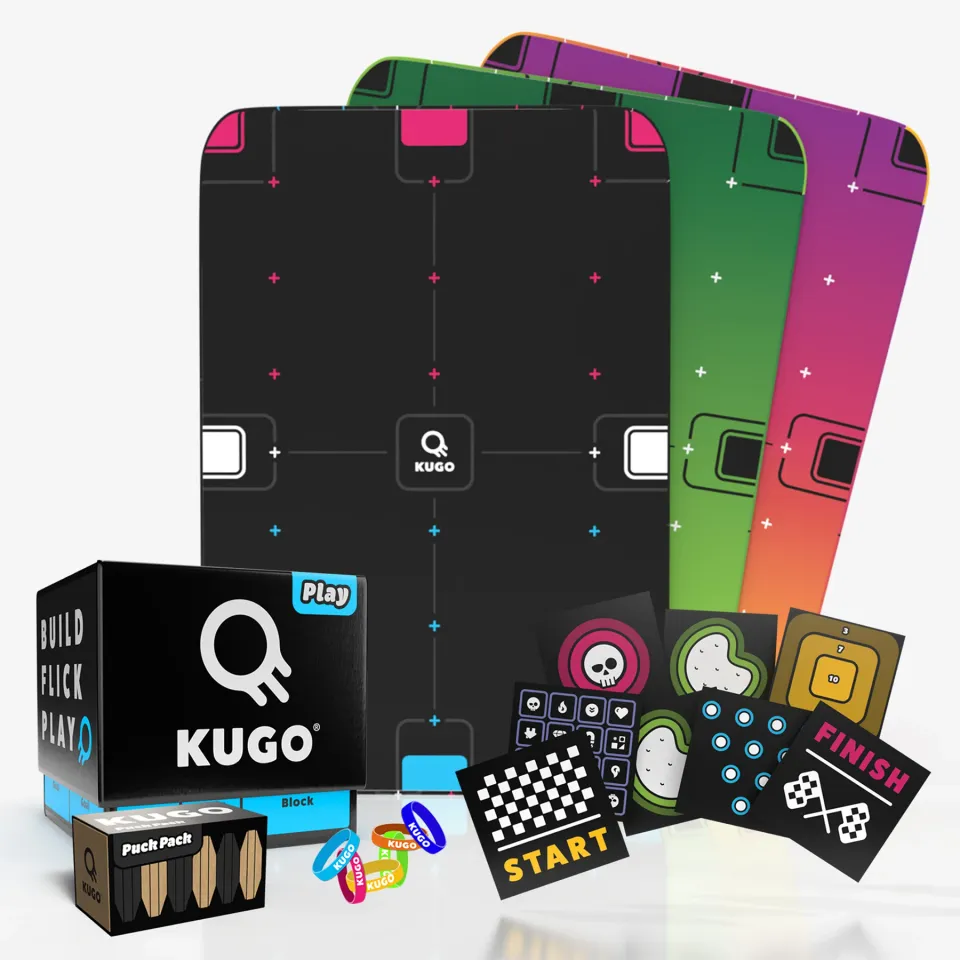 KUGO All-In velký cvrnkací herní set s podložkou