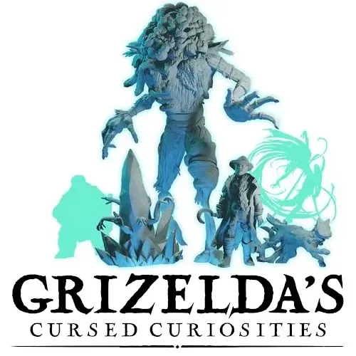 Grimlord Games Grizelda’s Cursed Curiosities miniatury STL 6 modelů strašidla