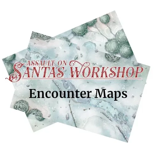 Grimlord Games Assault on Santa's Workshop mapy střetů